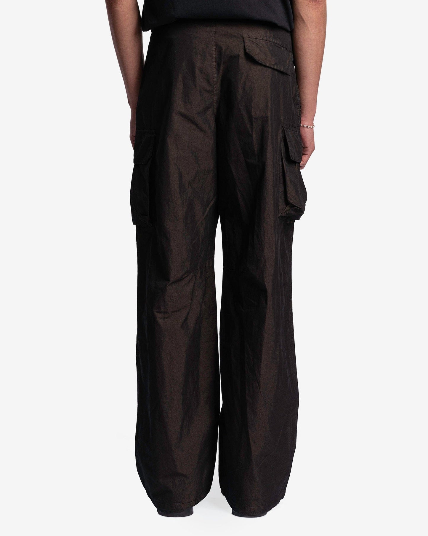 Our Legacy Men's Pants Mount Trouser in Black high Twist Solaro