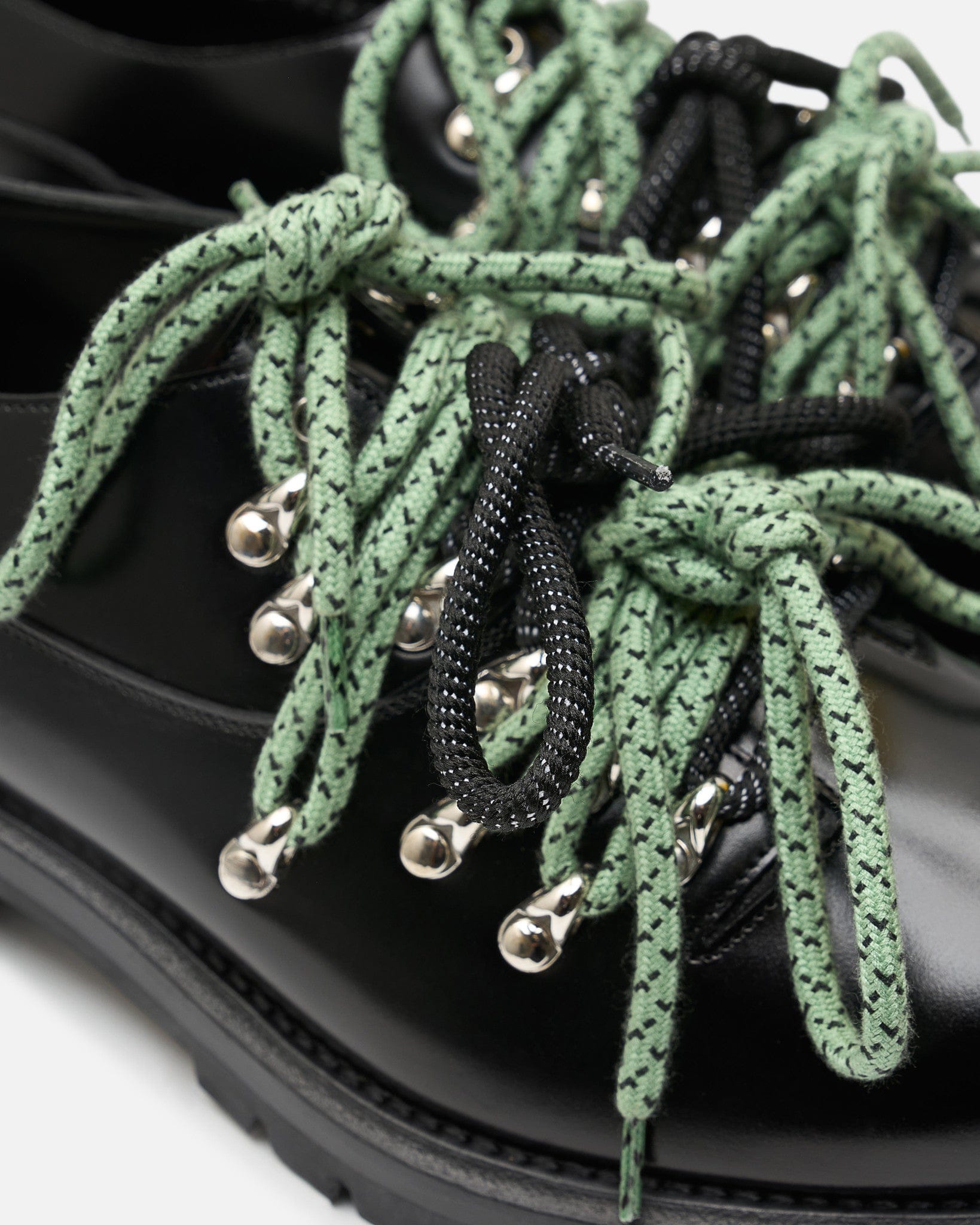 NAMACHEKO Men's Shoes Mountain Derby in Black