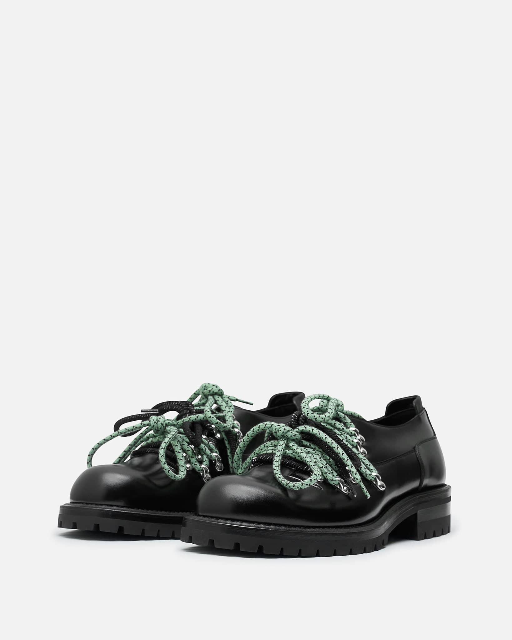 NAMACHEKO Men's Shoes Mountain Derby in Black