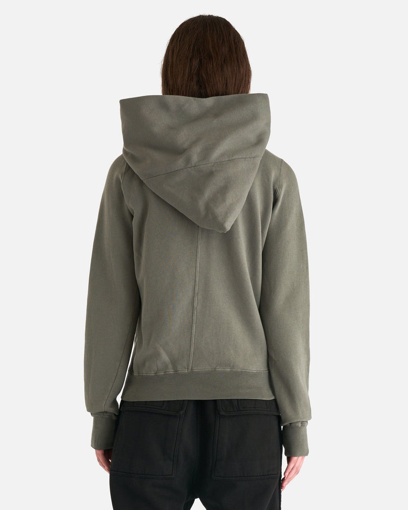 Rick Owens DRKSHDW Women's Sweater Mountain Hoodie in Hustler Blue