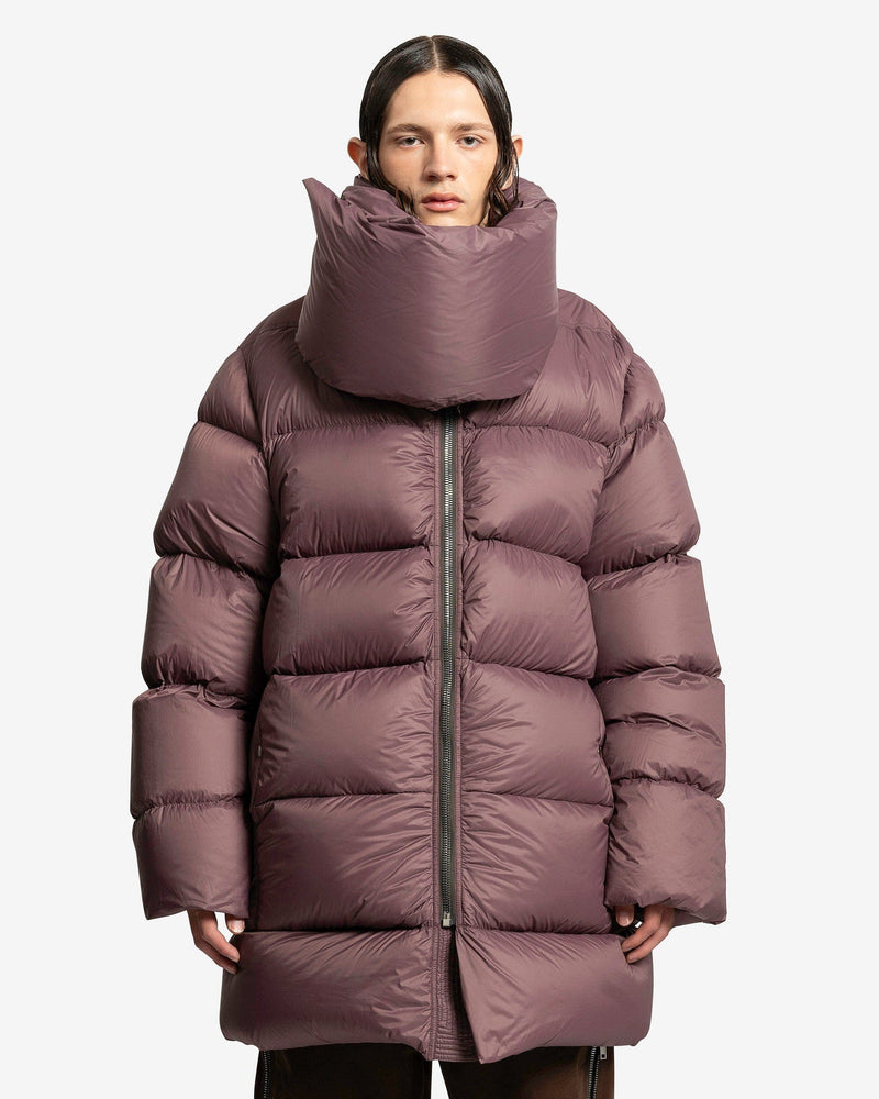 Rick Owens Men's Jackets Mountain Jacket in Amethyst