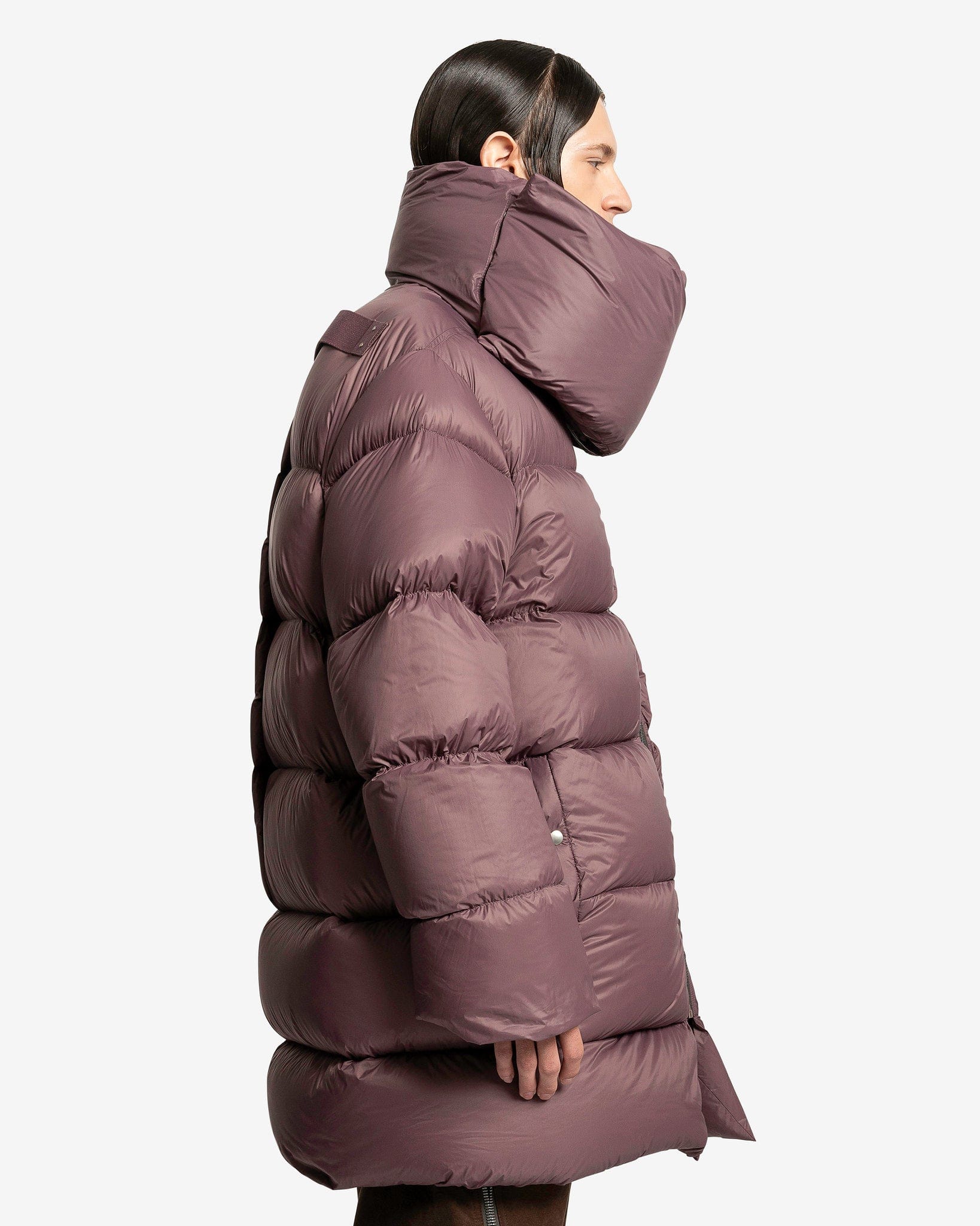Rick Owens Men's Jackets Mountain Jacket in Amethyst