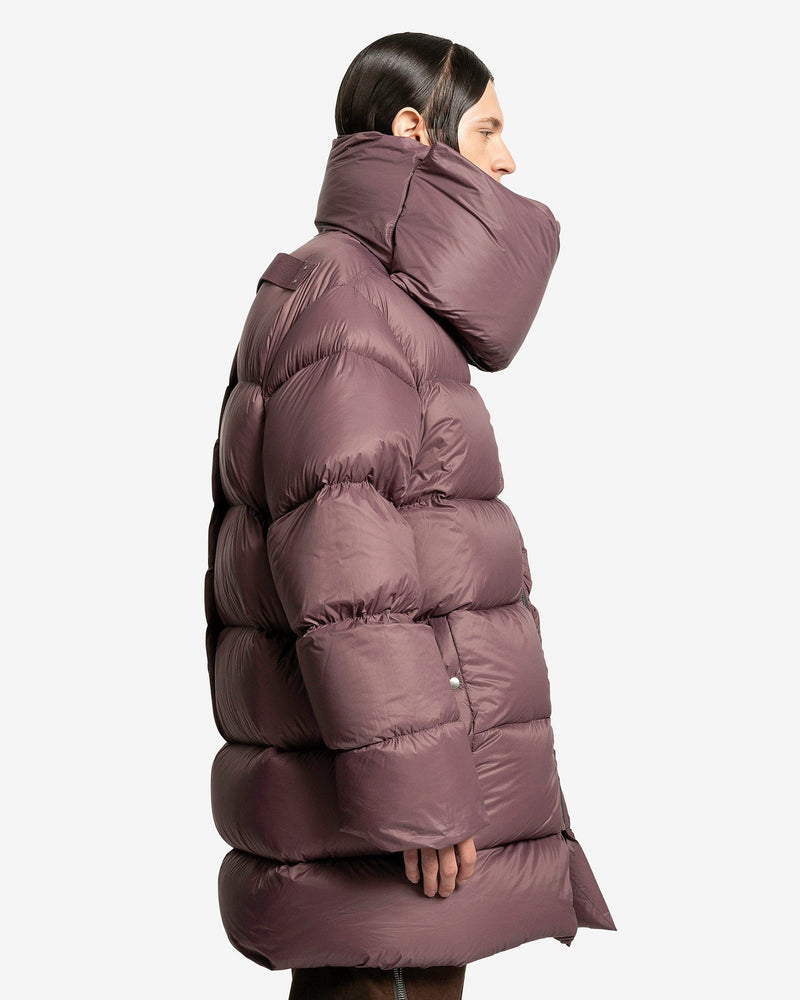 Rick Owens Men's Jackets Mountain Jacket in Amethyst
