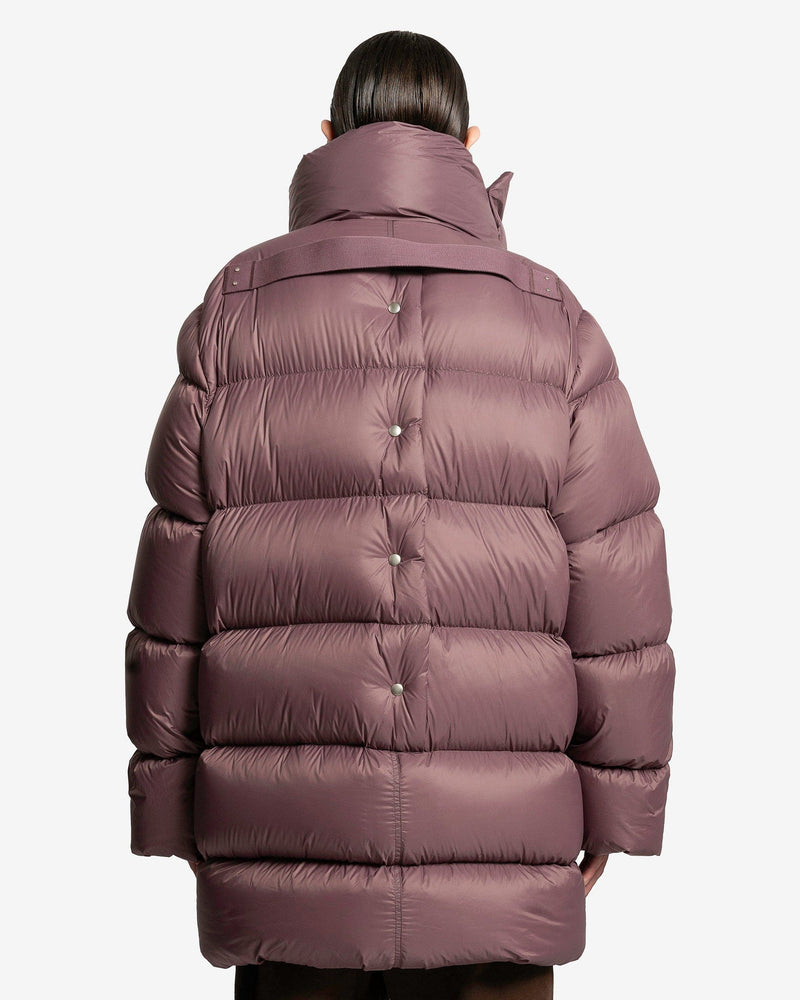 Rick Owens Men's Jackets Mountain Jacket in Amethyst