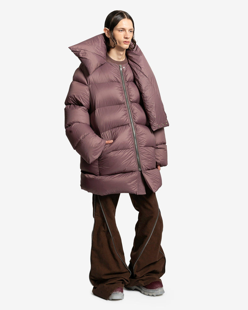 Rick Owens Men's Jackets Mountain Jacket in Amethyst