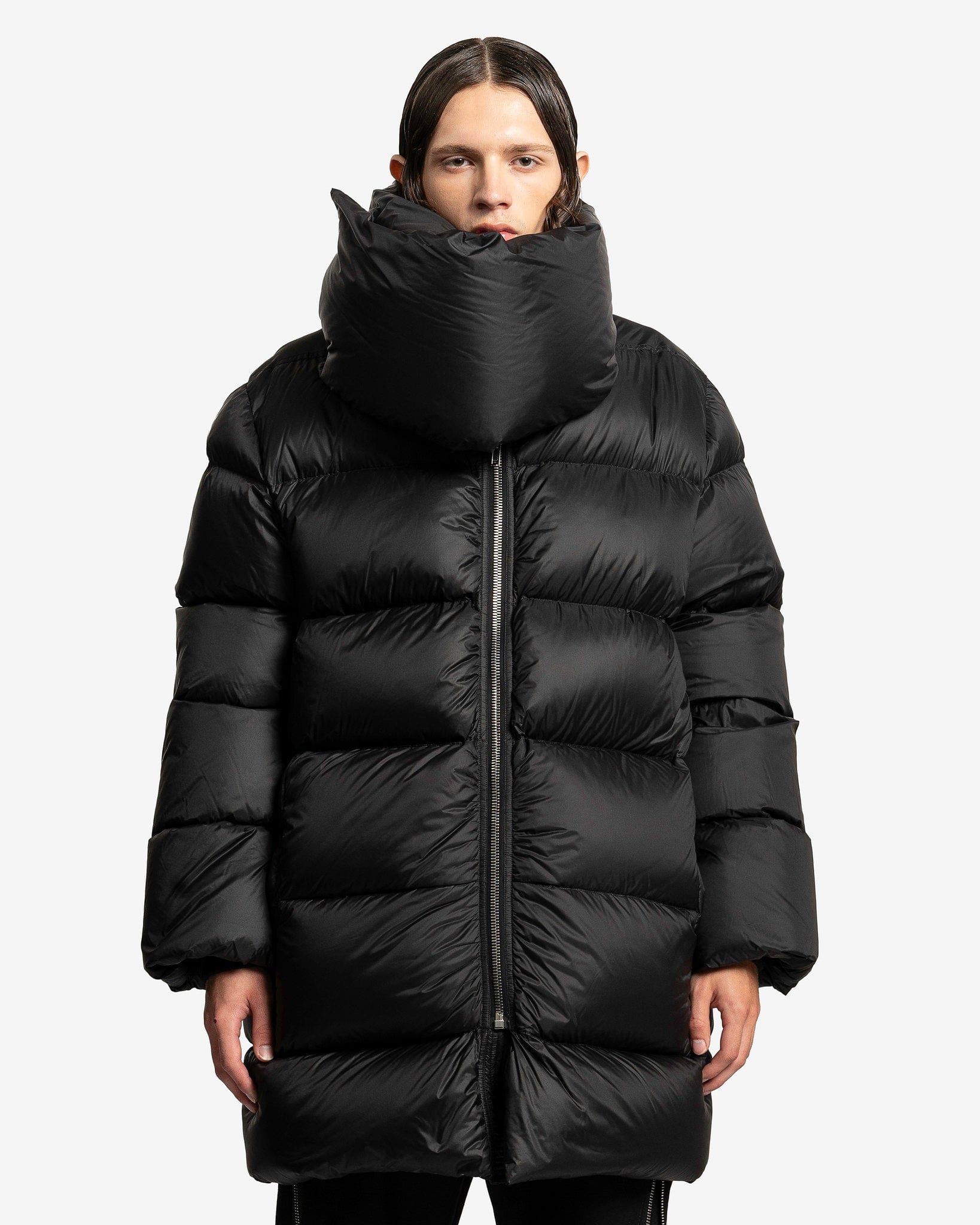Rick Owens Men's Jackets Mountain Jacket in Black