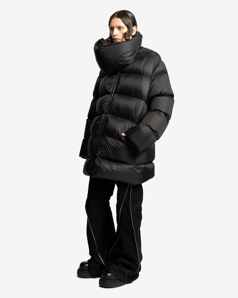 Rick Owens Men's Jackets Mountain Jacket in Black