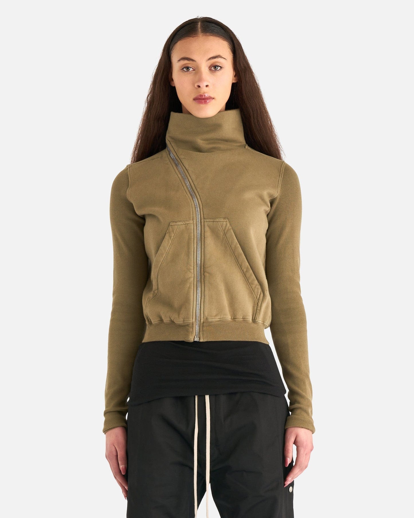 Rick Owens DRKSHDW Women Sweaters Mountain Sweat in Pale Green