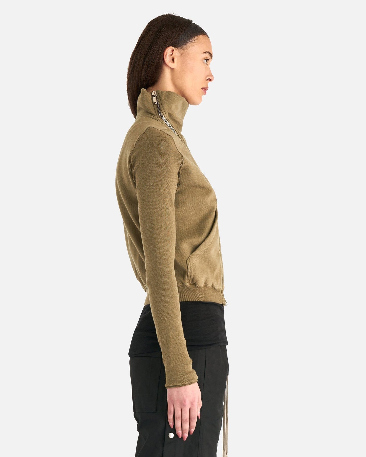 Rick Owens DRKSHDW Women Sweaters Mountain Sweat in Pale Green