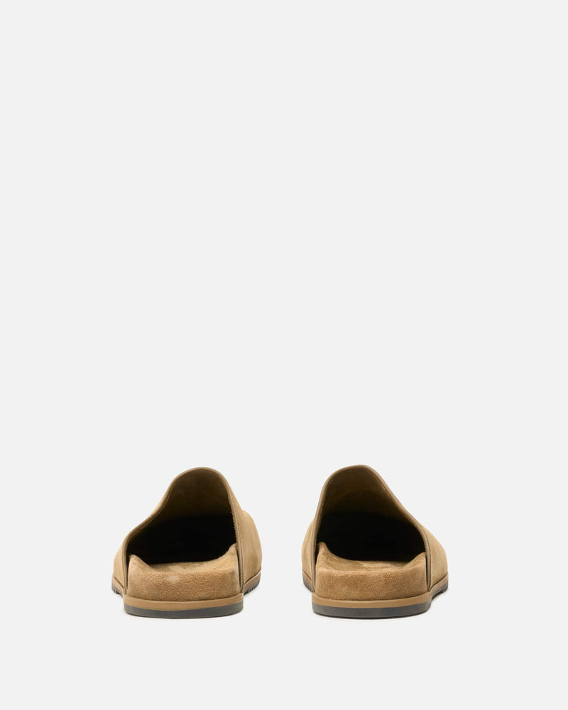 Rick Owens Men's Shoes Mule Granola in Sumi Brown