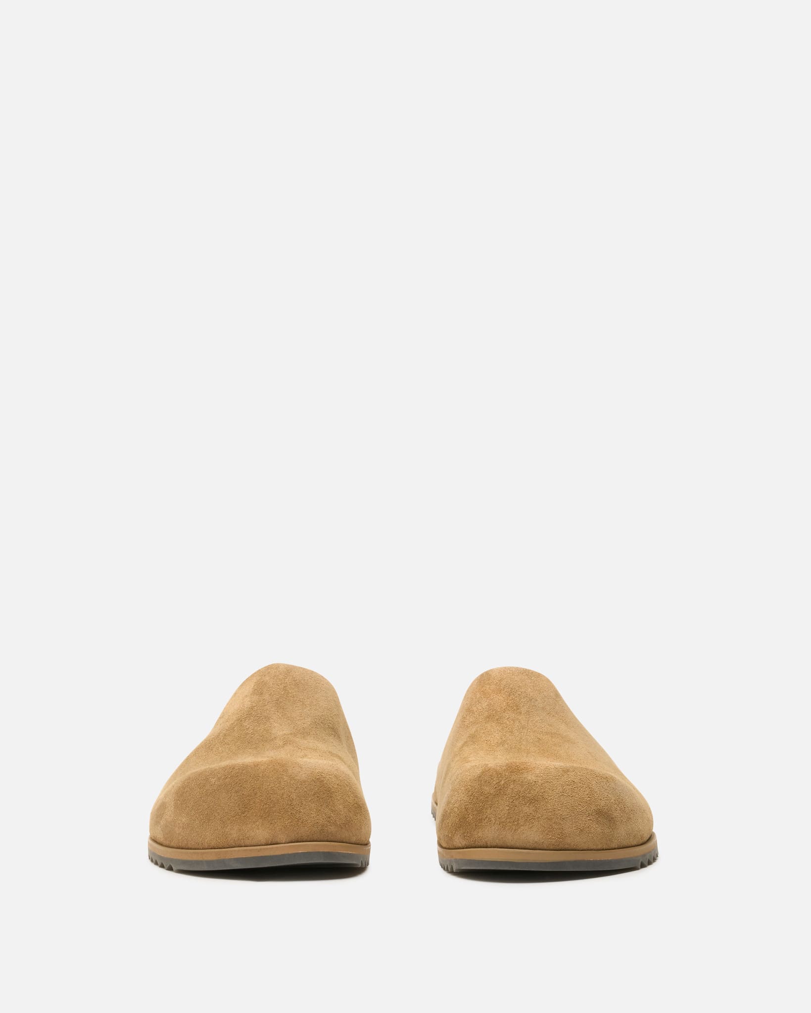Rick Owens Men's Shoes Mule Granola in Sumi Brown
