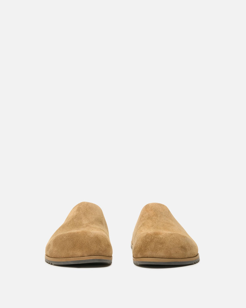 Rick Owens Men's Shoes Mule Granola in Sumi Brown