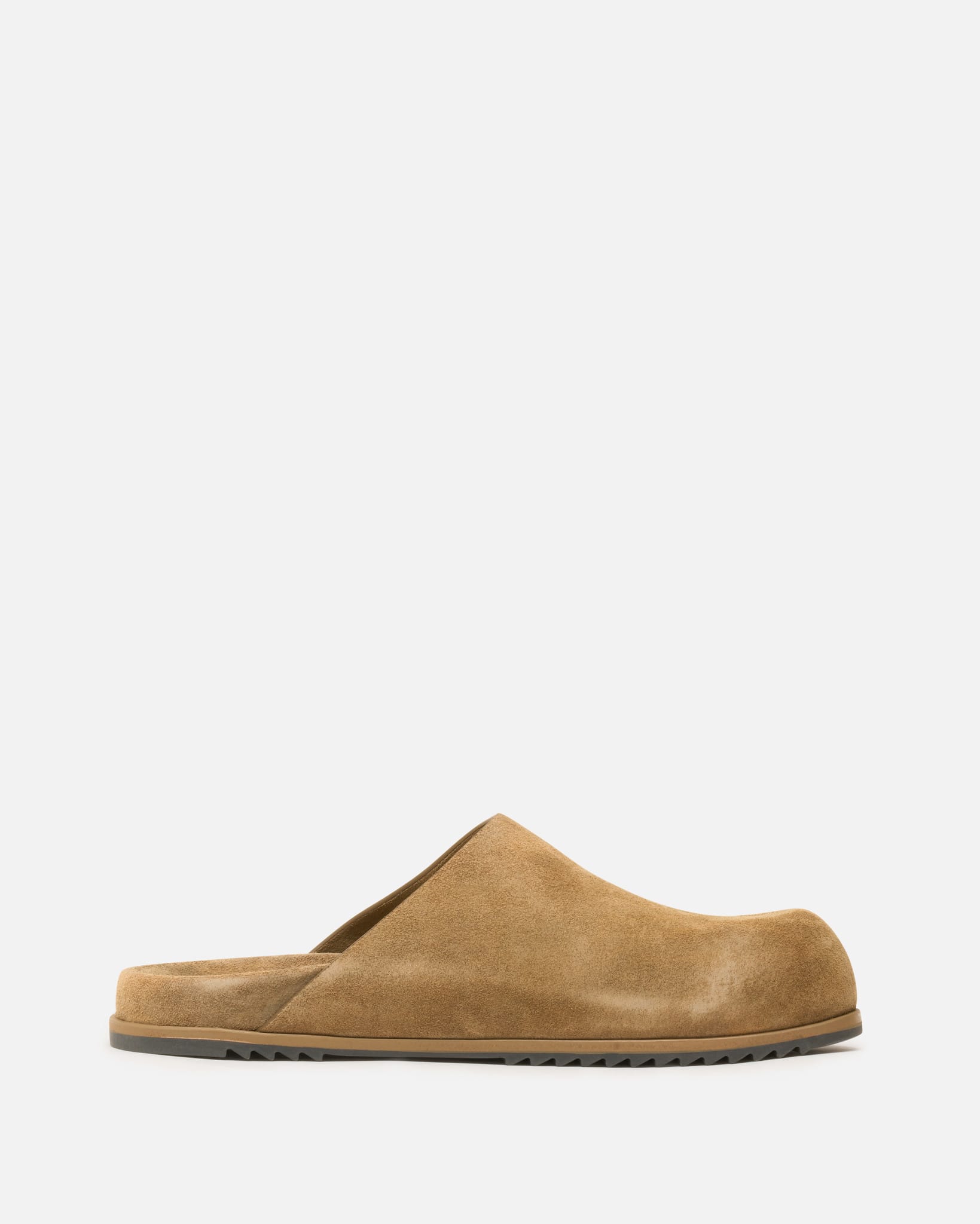 Rick Owens Men's Shoes Mule Granola in Sumi Brown