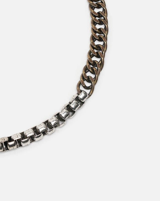 Dries Van Noten Jewelry OS Necklace in Silver/Brass