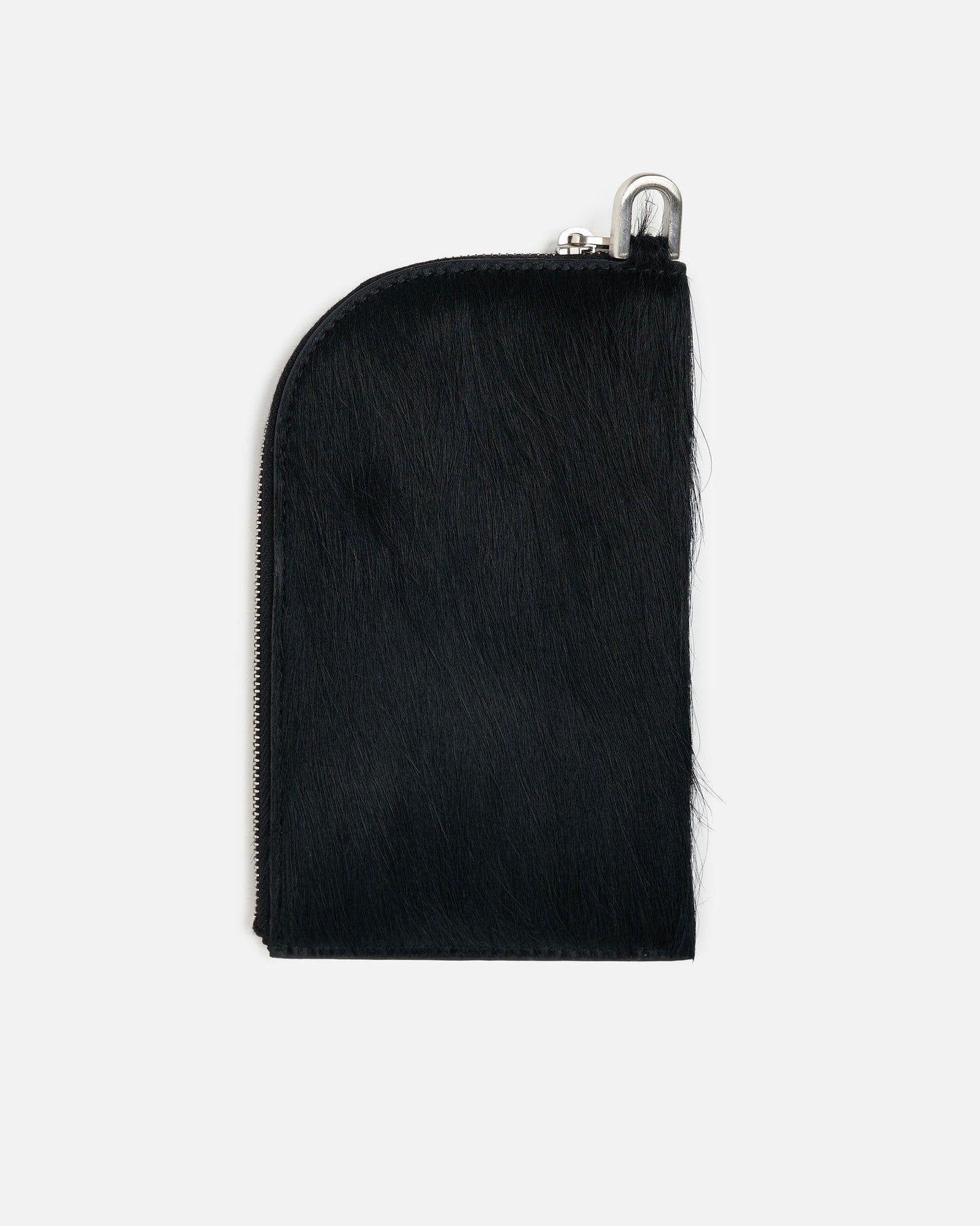 Rick Owens Leather Goods OS Neckwallet in Black