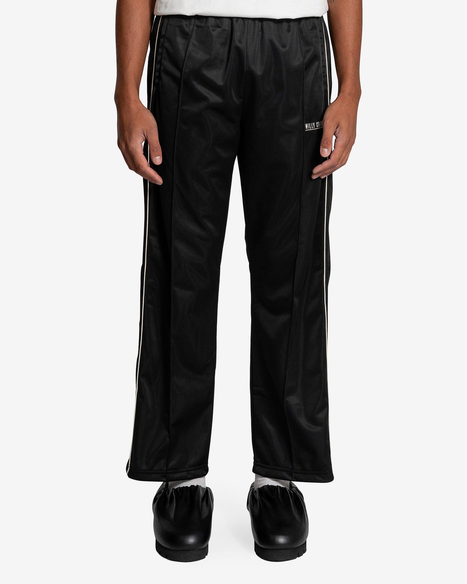 Willy Chavarria Men's Pants New Track Pants in Black
