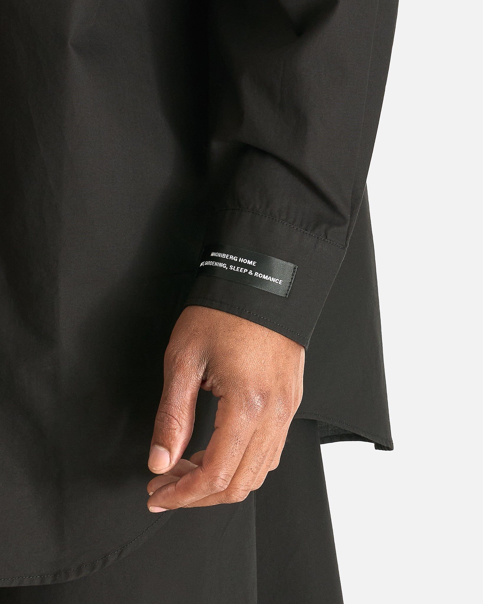 Magniberg Men's Shirts Night Shirt in Black