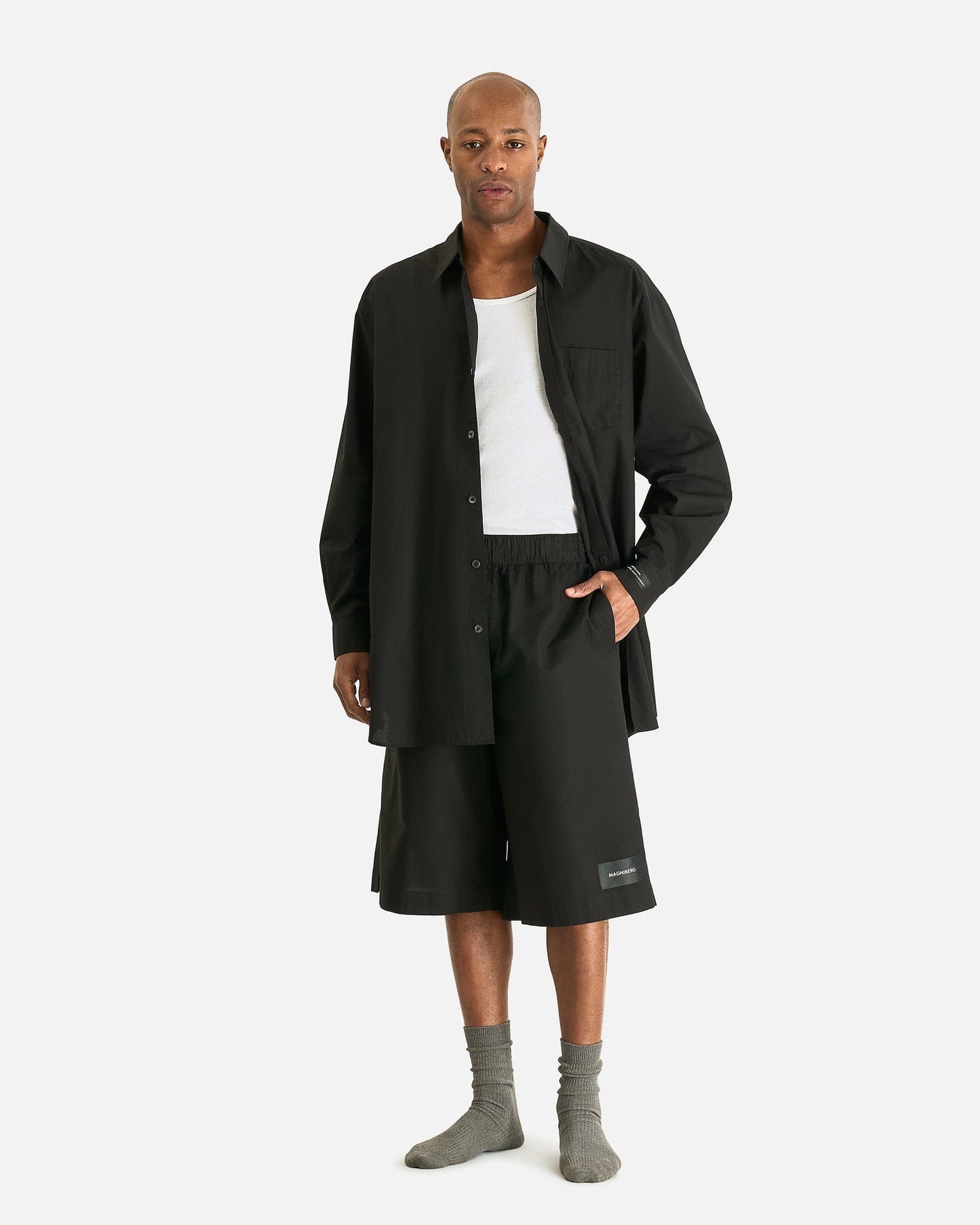 Magniberg Men's Shorts Night Shorts in Black