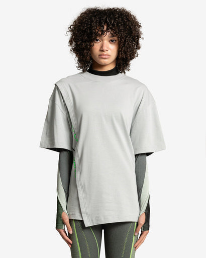Nike Nike Pro x Feng Chen Wang T-Shirt in Light Smoke Grey/Iron Grey