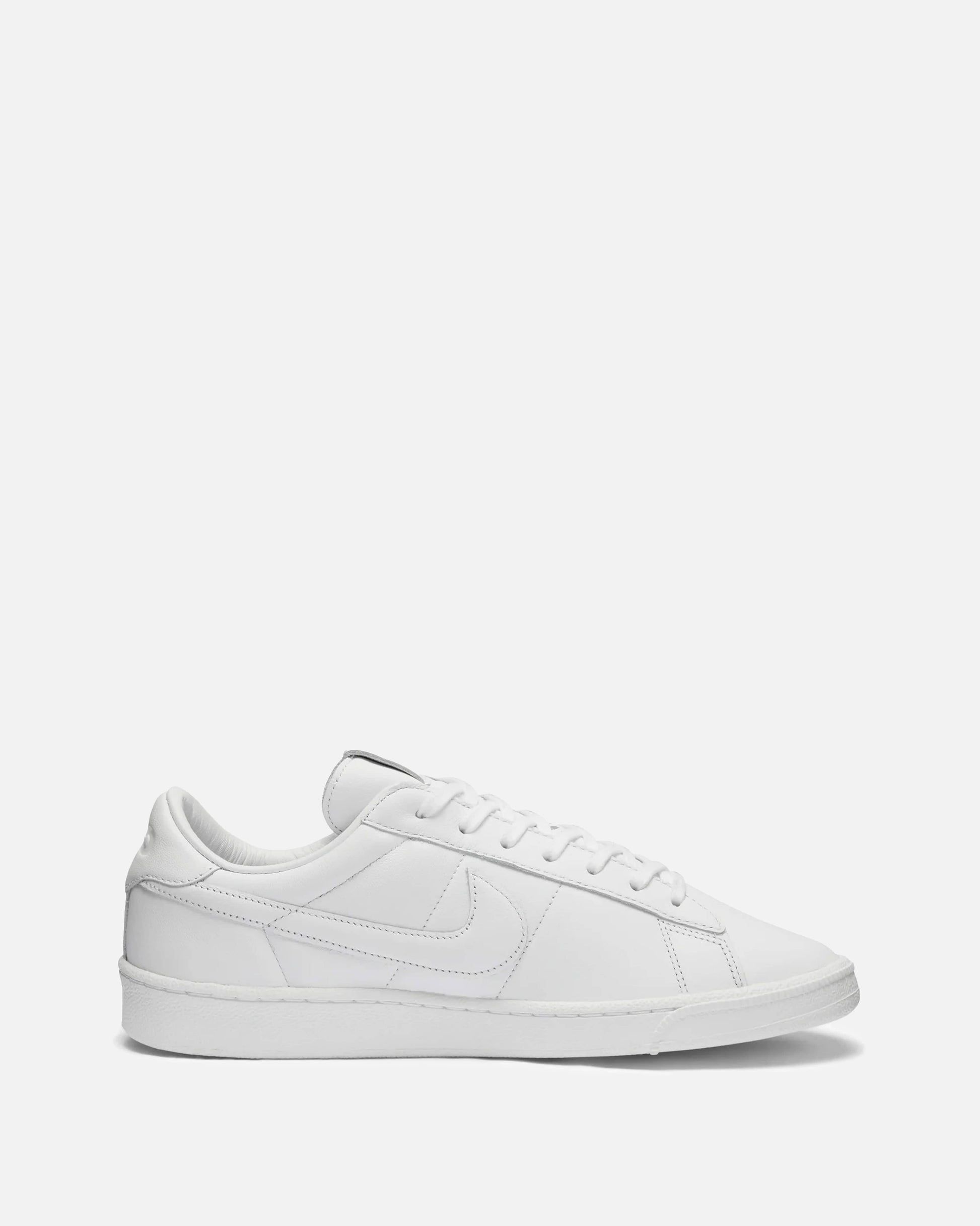 BLACK Comme des Garçons Men's Sneakers Nike Tennis Classic in White