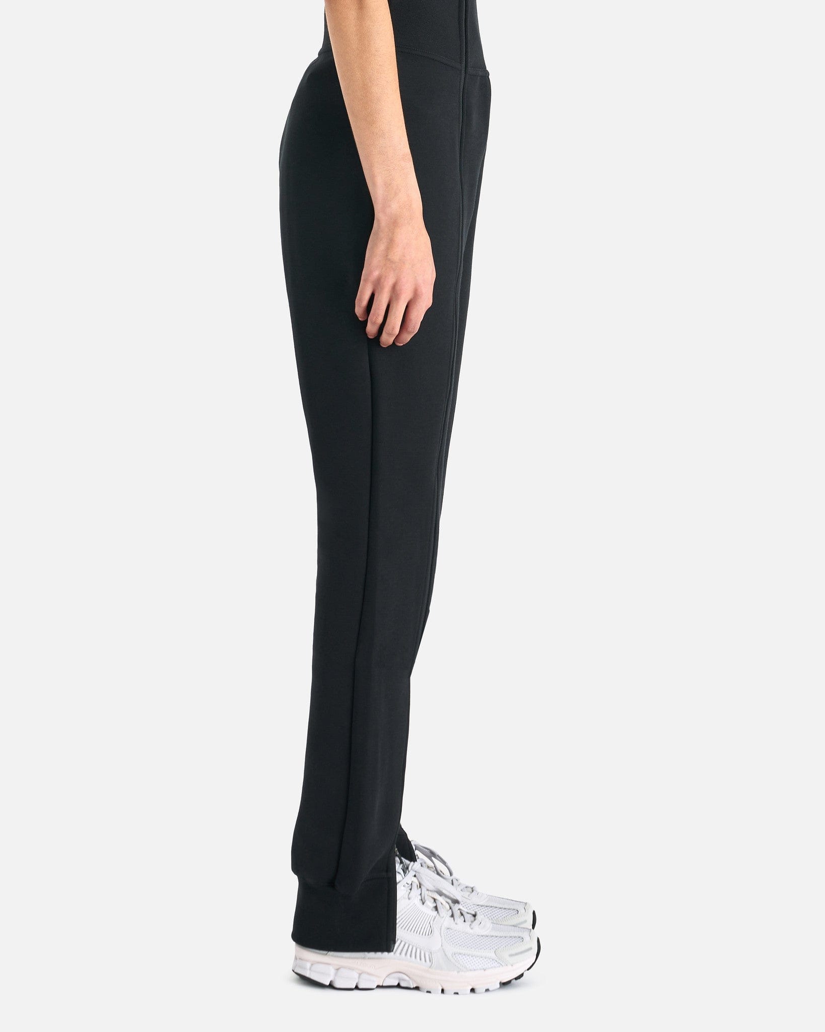 Nike Women Pants Nike W Full Zip High Waist Sweatpants in Black