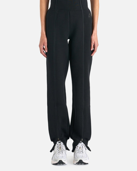 Nike Women Pants Nike W Full Zip High Waist Sweatpants in Black