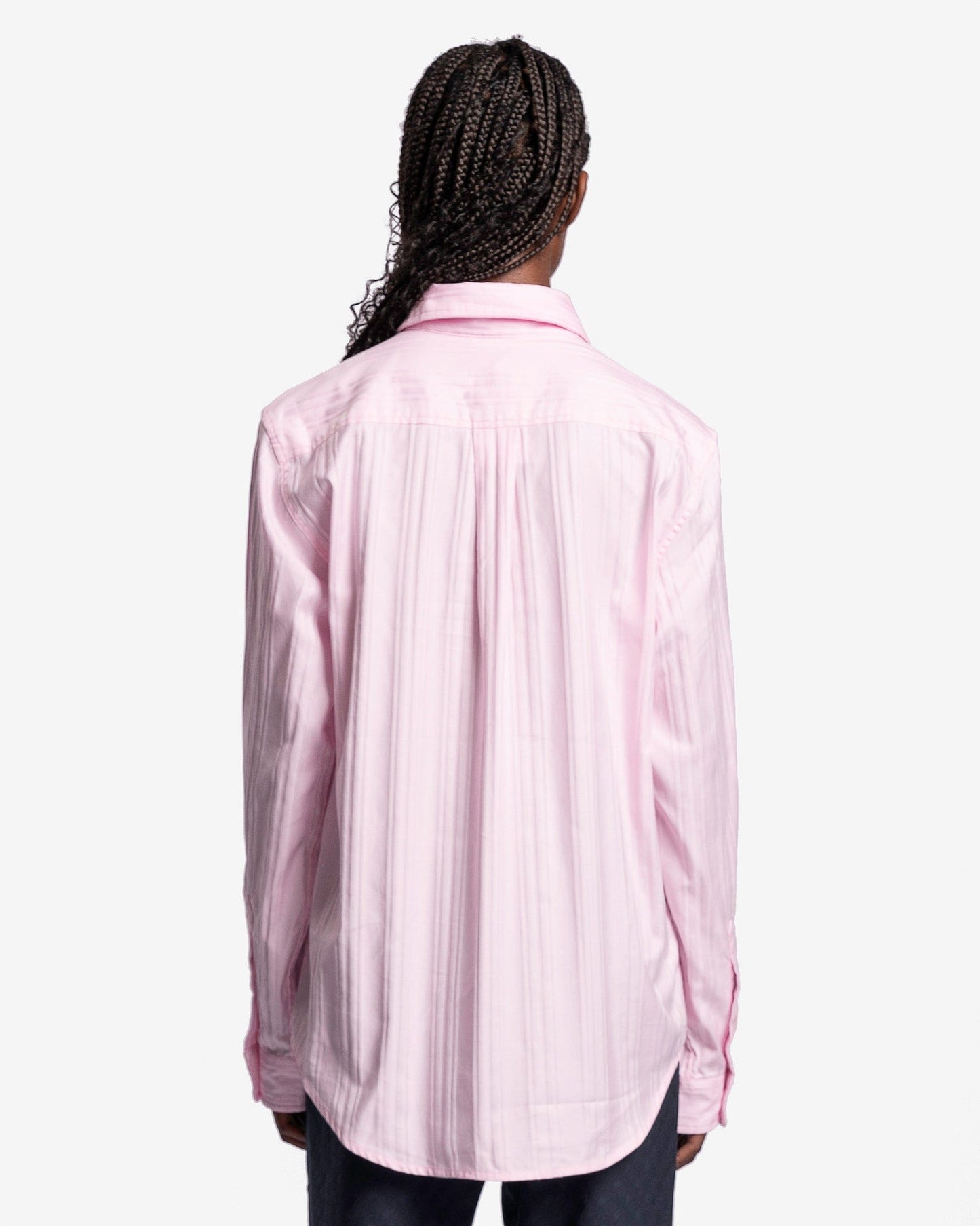 Nike Men's Shirt Nike x Martine Rose Dress Shirt in Pink Foam