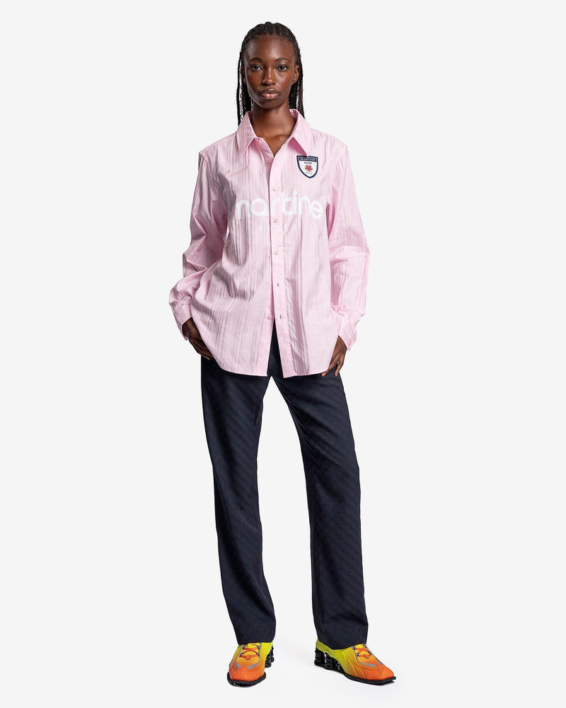 Nike x Martine Rose Dress Shirt in Pink Foam SVRN Nike x Martine Rose Dress Shirt in Pink Foam SVRN