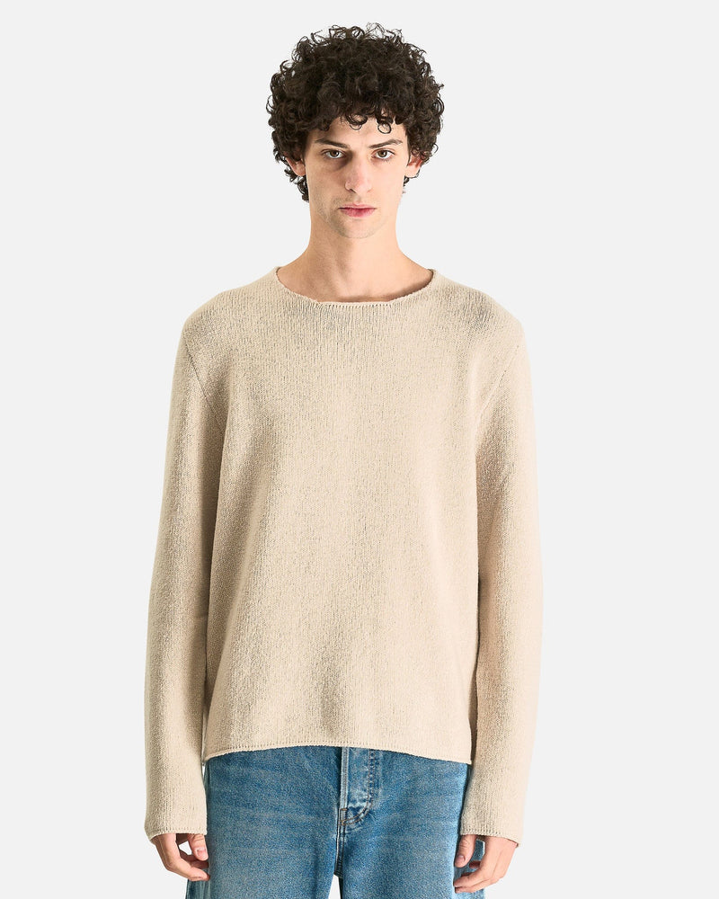 The Row Men's Tops Nikola Top in Ecru