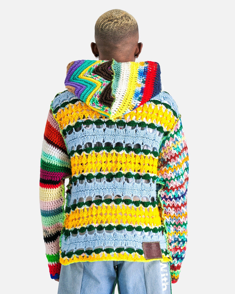 Better With Age Men's Sweatshirts Nonna's Hand Knit Hoodie in Multi