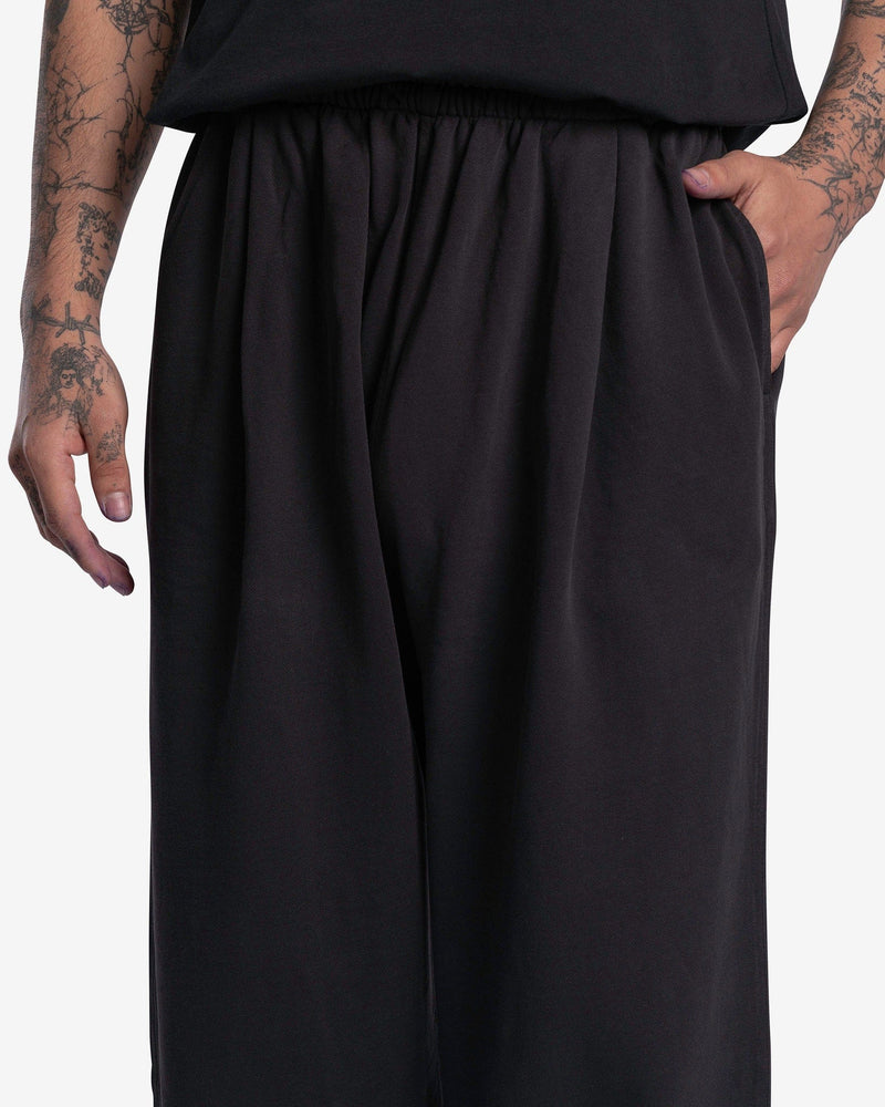 Willy Chavarria Men's Pants Northsider Sweatpants in Black