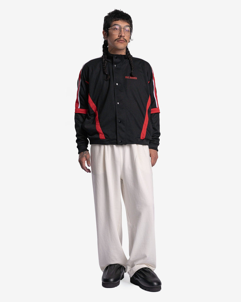 Willy Chavarria Men's Pants Northsider Sweatpants in Bright White
