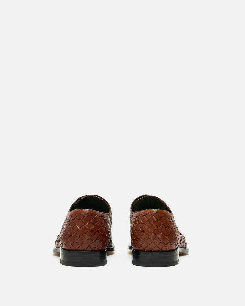 The Row Men's Shoes Novus Derby in Cognac