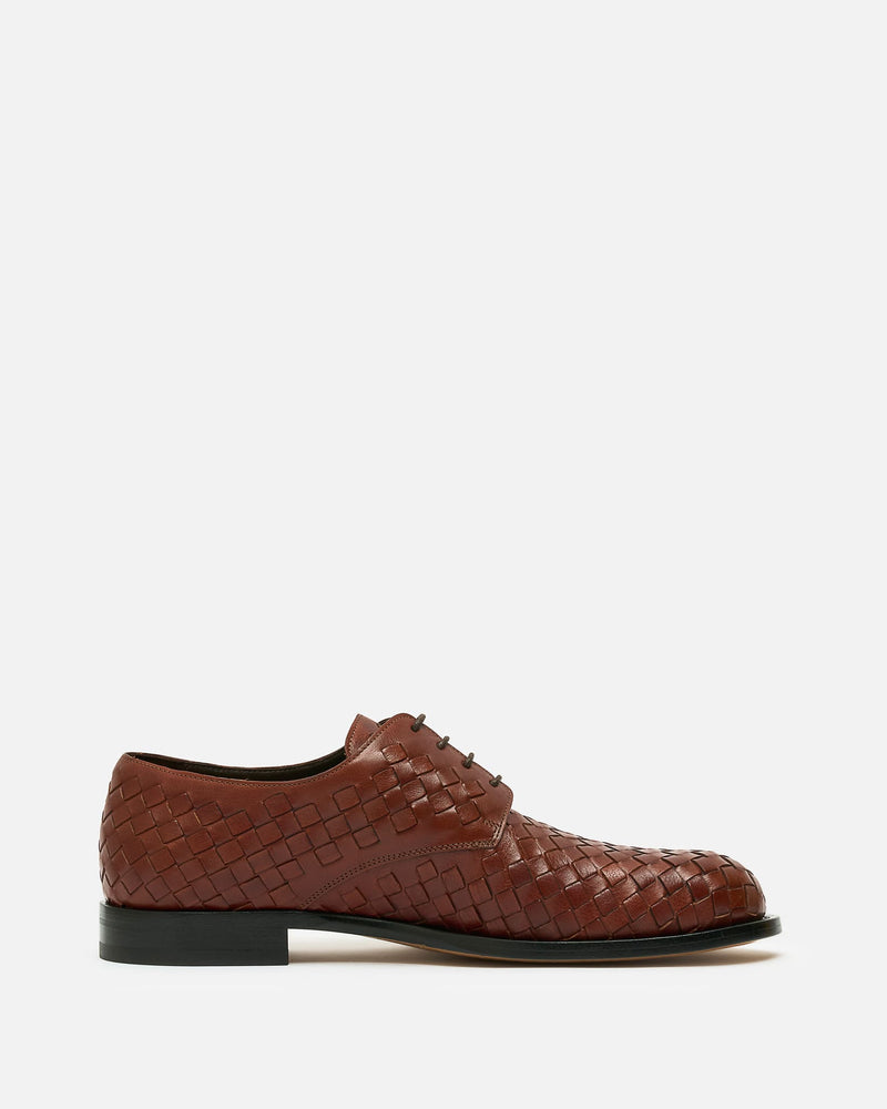 The Row Men's Shoes Novus Derby in Cognac