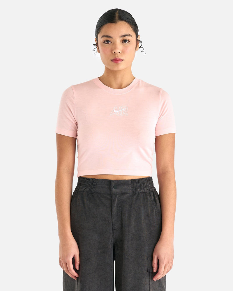 Nike Women T-Shirts NSW Air Crop T-Shirt in Pink
