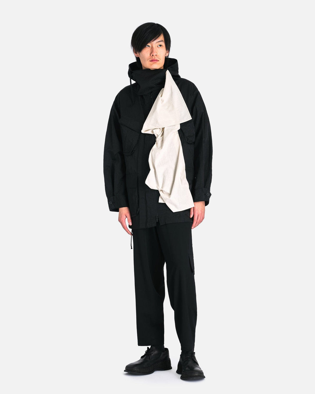Yohji Yamamoto Pour Homme Speckled Blue T-Shirt