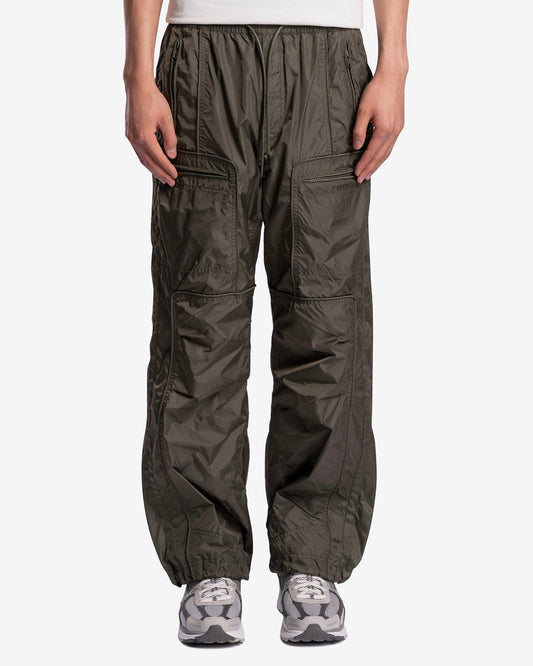 Juun.J Men's Pants Nylon Helicopter Pants with Piping in Khaki