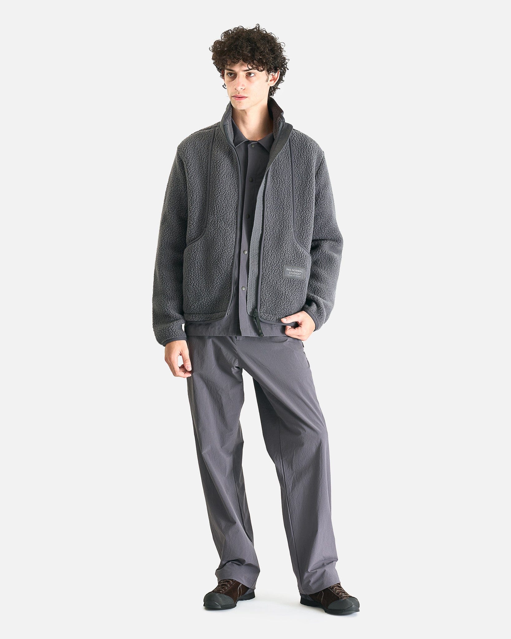 Pas Normal Studios Men's Pants Off-Race Tech Pants in Steel