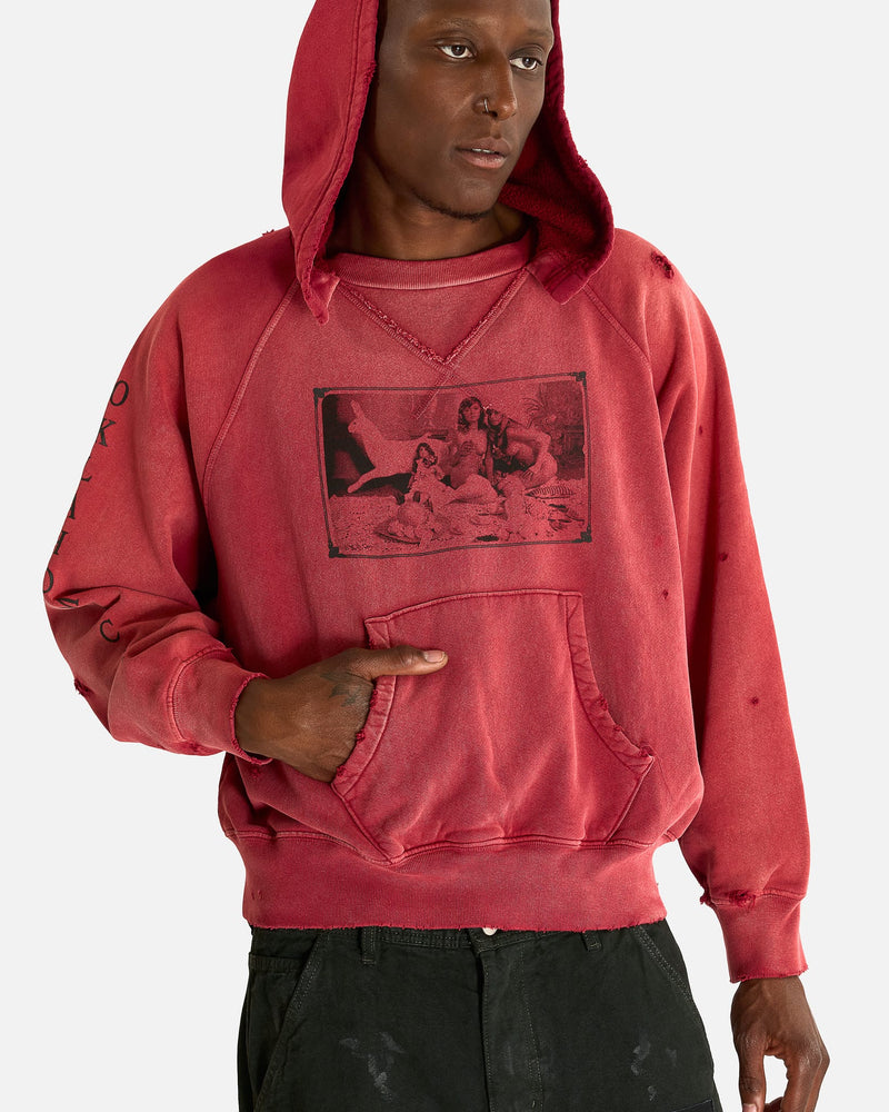 Enfants Riches Deprimes Men's Sweatshirts Oklahoma City Church Afterhood in Burnt Red