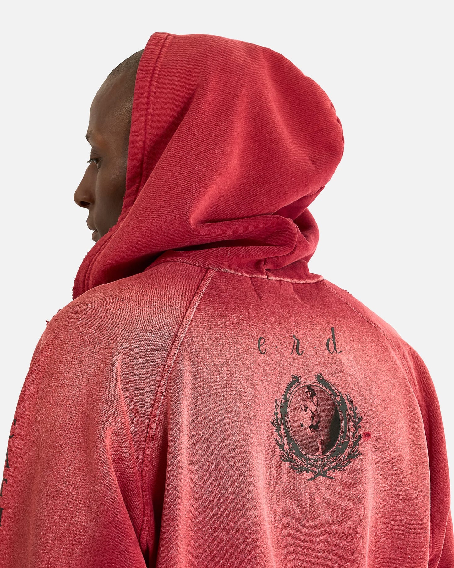 Enfants Riches Deprimes Men's Sweatshirts Oklahoma City Church Afterhood in Burnt Red
