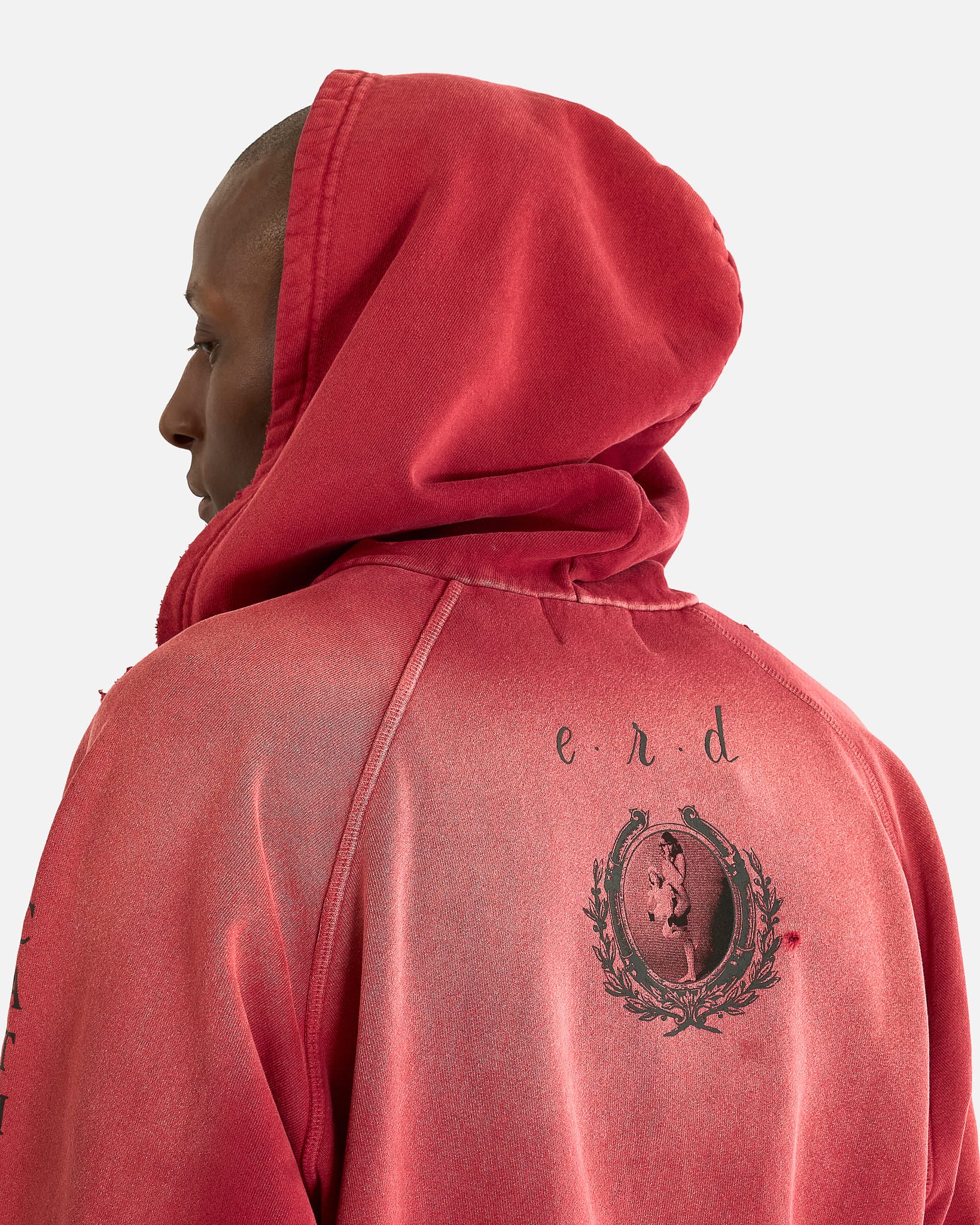 Enfants Riches Deprimes Men's Sweatshirts Oklahoma City Church Afterhood in Burnt Red