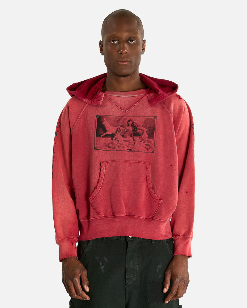 Enfants Riches Deprimes Men's Sweatshirts Oklahoma City Church Afterhood in Burnt Red