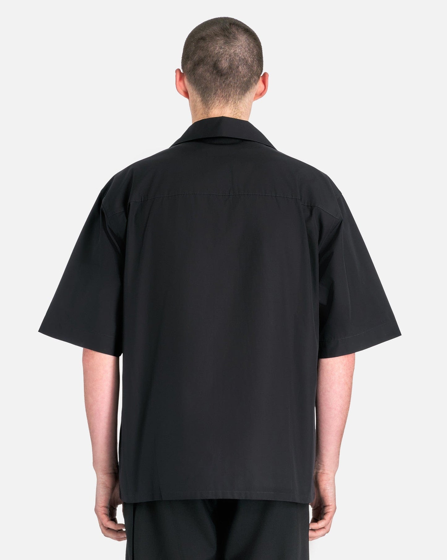 Marni Men's Shirts Organic Poplin Shirt in Black