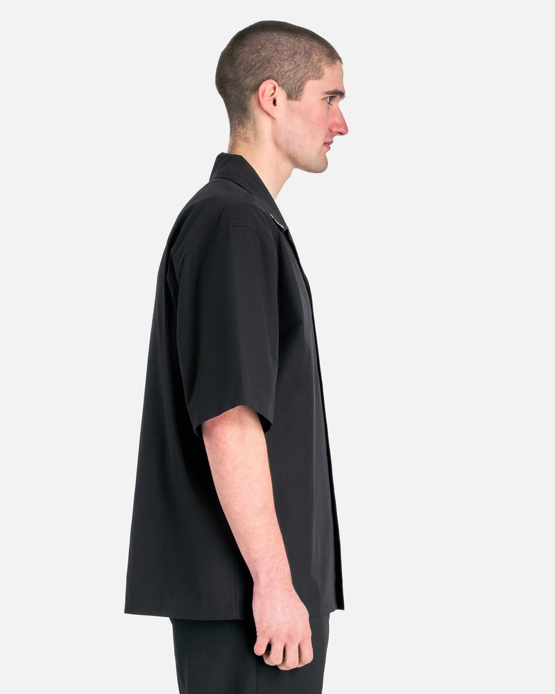 Marni Men's Shirts Organic Poplin Shirt in Black