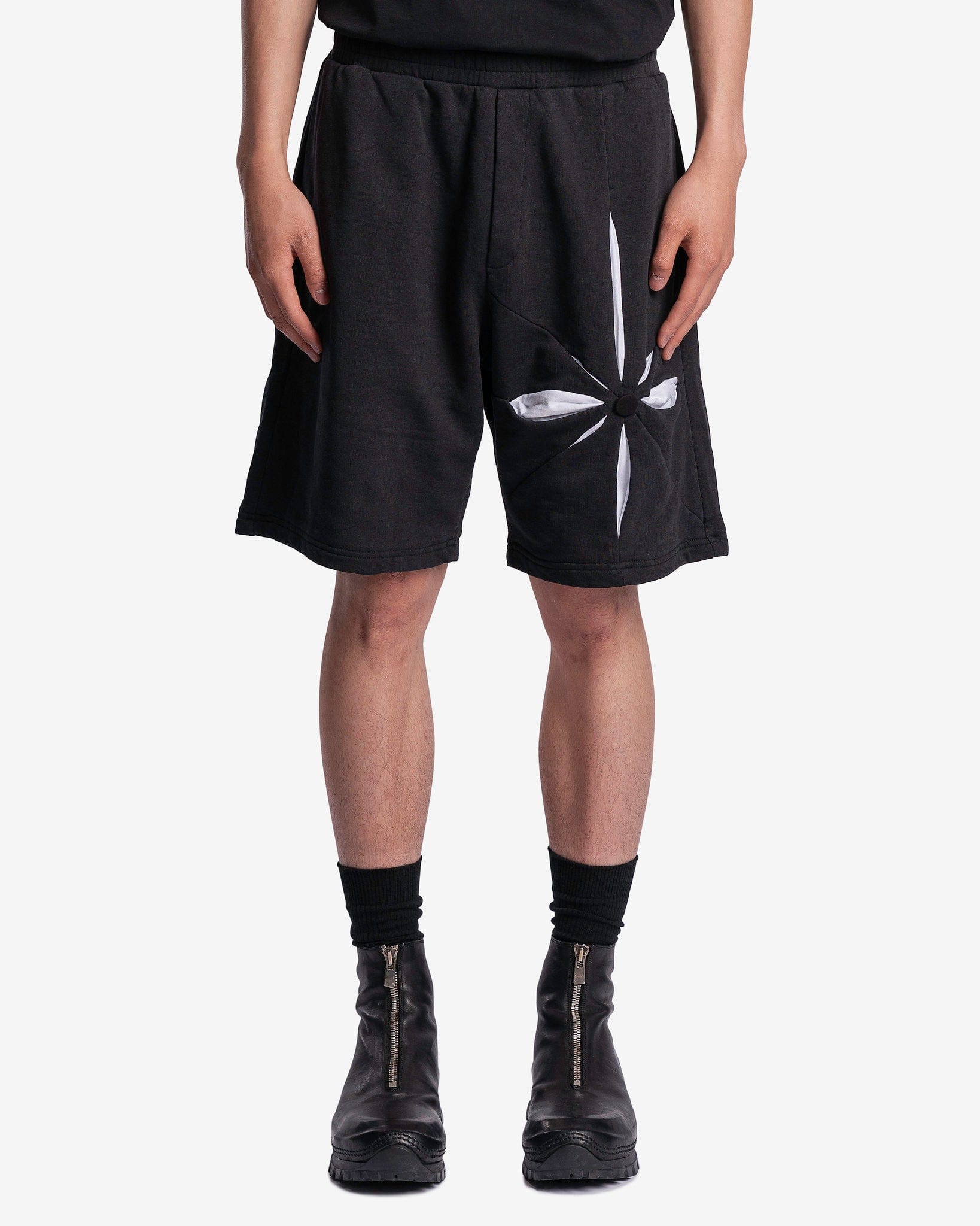 Kusikohc Men's Shorts Origami Shorts in Black
