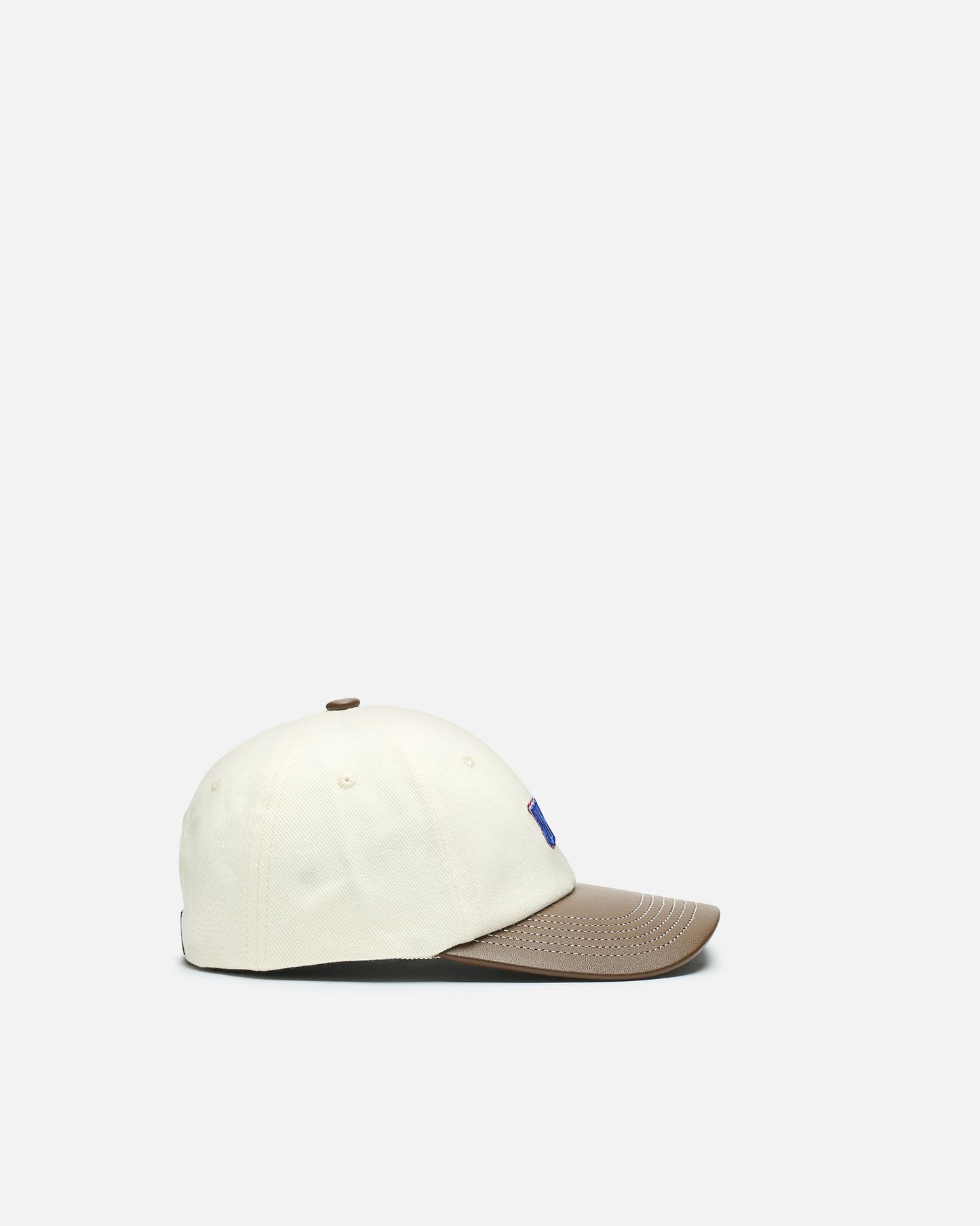 Wales Bonner Men's Hats OS Original Cap in Ivory/Brown