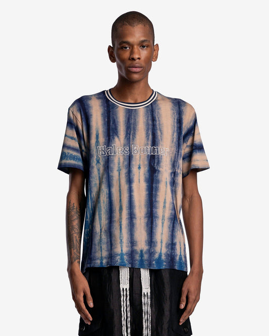 Wales Bonner Men's T-Shirts Original Tee in Green Multi