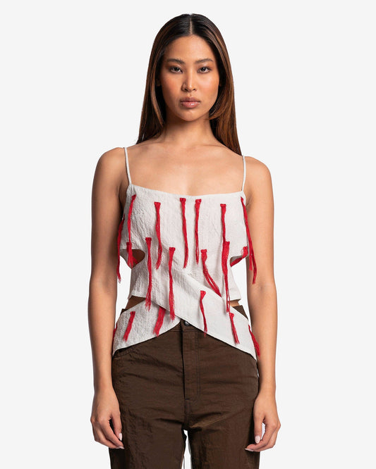 Eckhaus Latta Women Tops Ornament Top in Mint