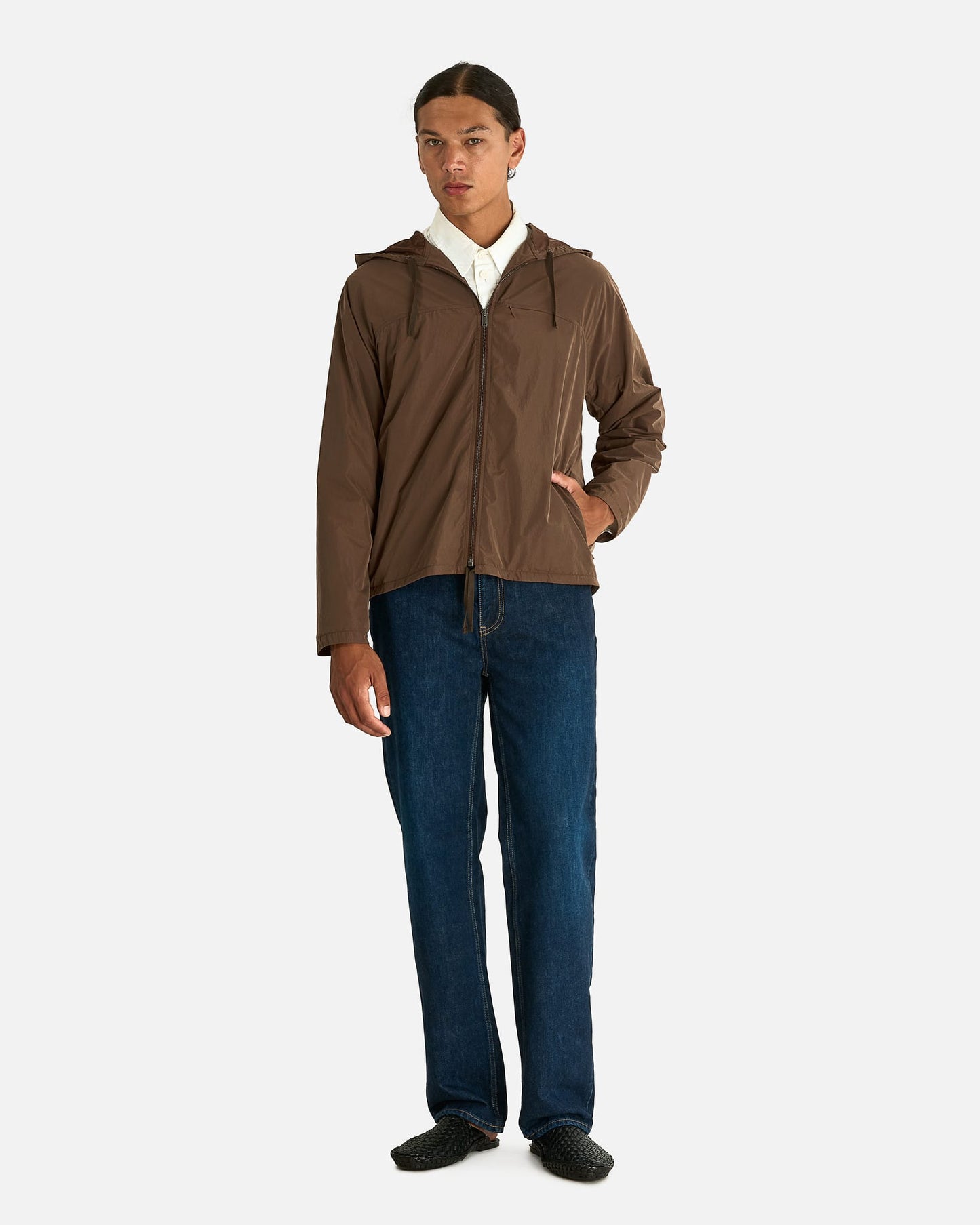 The Row Men's Jackets Orsin Jacket in Coffee