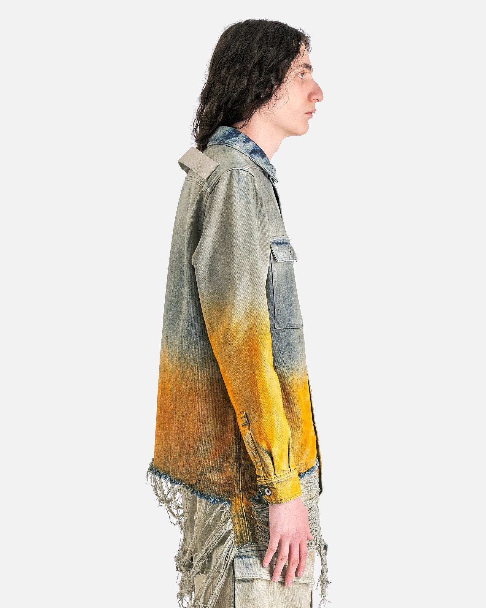 Outershirt in Sky/Orange Degrade – SVRN Outershirt in Sky/Orange Degrade – SVRN